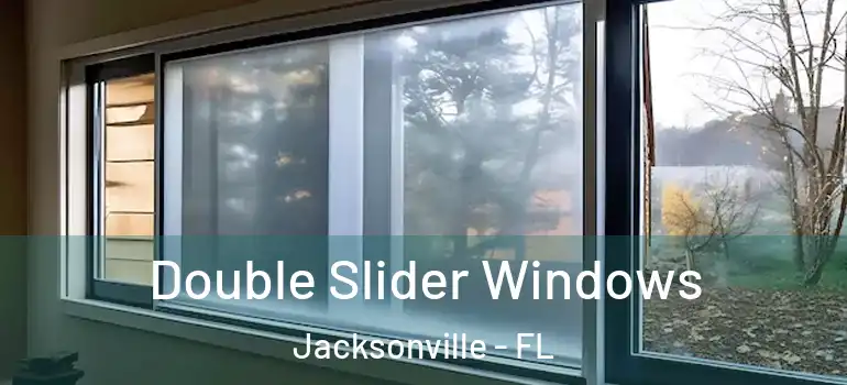 Double Slider Windows Jacksonville - FL