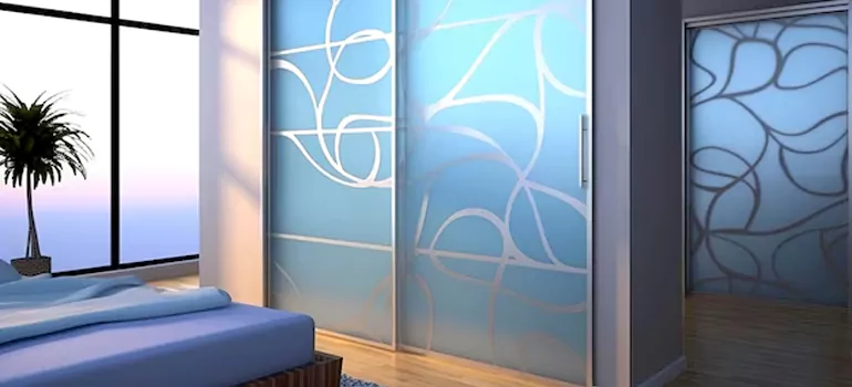 Frosting Glass Cabinet Doors in Jacksonville, FL