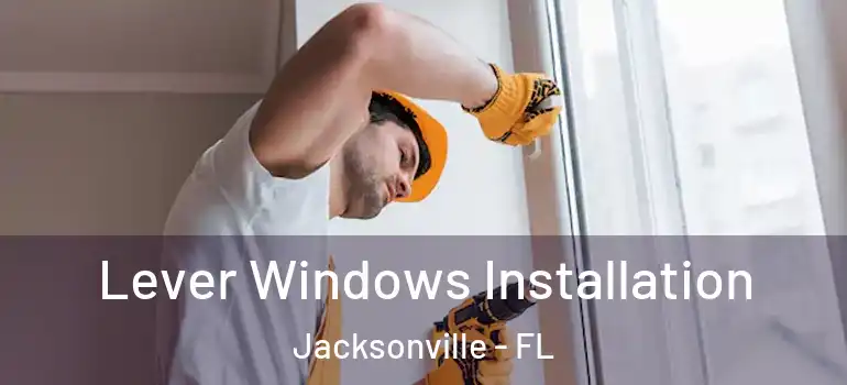 Lever Windows Installation Jacksonville - FL