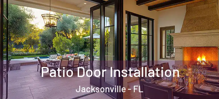 Patio Door Installation Jacksonville - FL