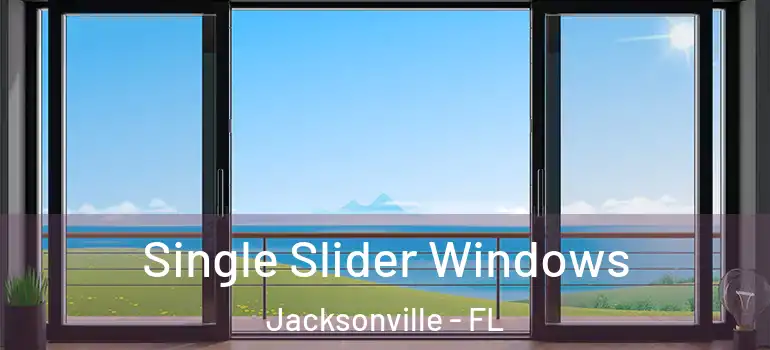 Single Slider Windows Jacksonville - FL