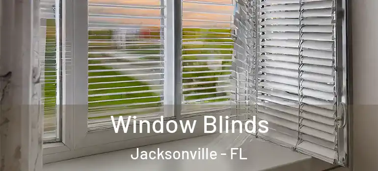 Window Blinds Jacksonville - FL
